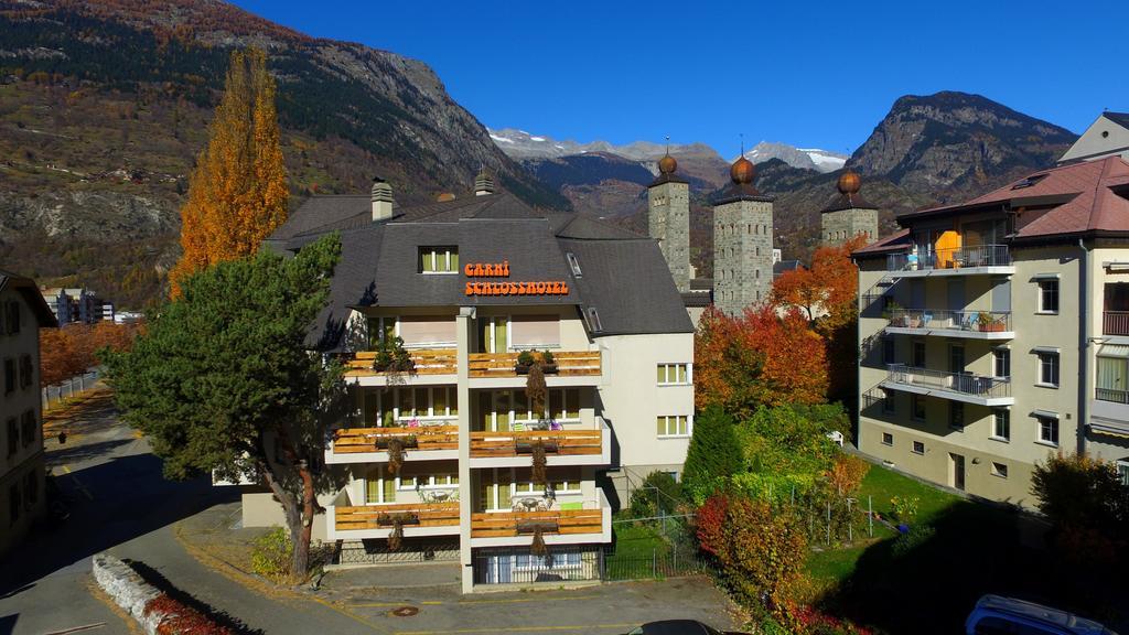 Schlosshotel - Self Check-In Hotel Brig Exteriér fotografie